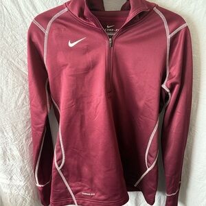 Nike Therma-FIT Maroon Sweatshirt